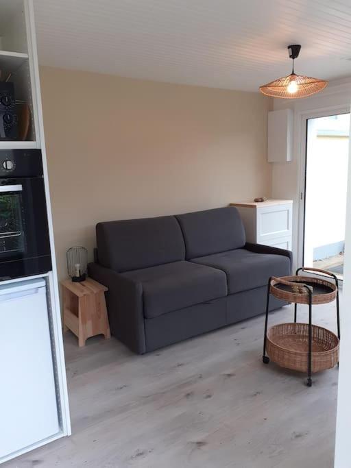 Studio Canape Convertible 2 Pers Avec Jardin Et Parking Clos Merlimont-Plage Buitenkant foto
