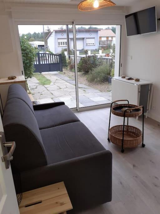 Studio Canape Convertible 2 Pers Avec Jardin Et Parking Clos Merlimont-Plage Buitenkant foto
