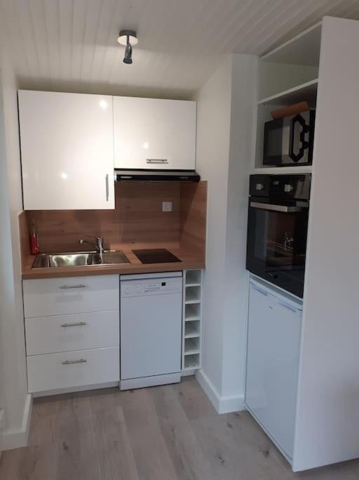 Studio Canape Convertible 2 Pers Avec Jardin Et Parking Clos Merlimont-Plage Buitenkant foto