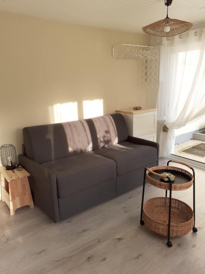 Studio Canape Convertible 2 Pers Avec Jardin Et Parking Clos Merlimont-Plage Buitenkant foto