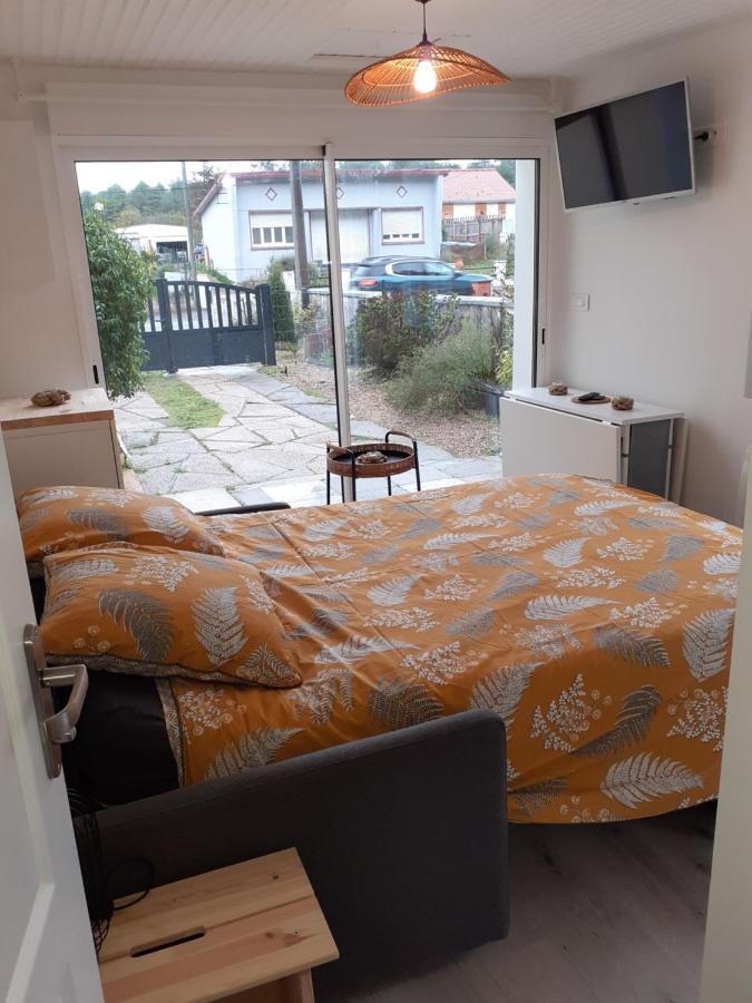 Studio Canape Convertible 2 Pers Avec Jardin Et Parking Clos Merlimont-Plage Buitenkant foto